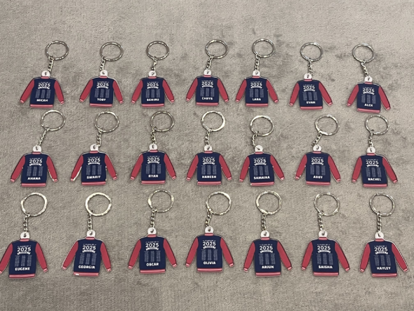 CLASS PACK — 20 Custom Keychains (Save 10%)