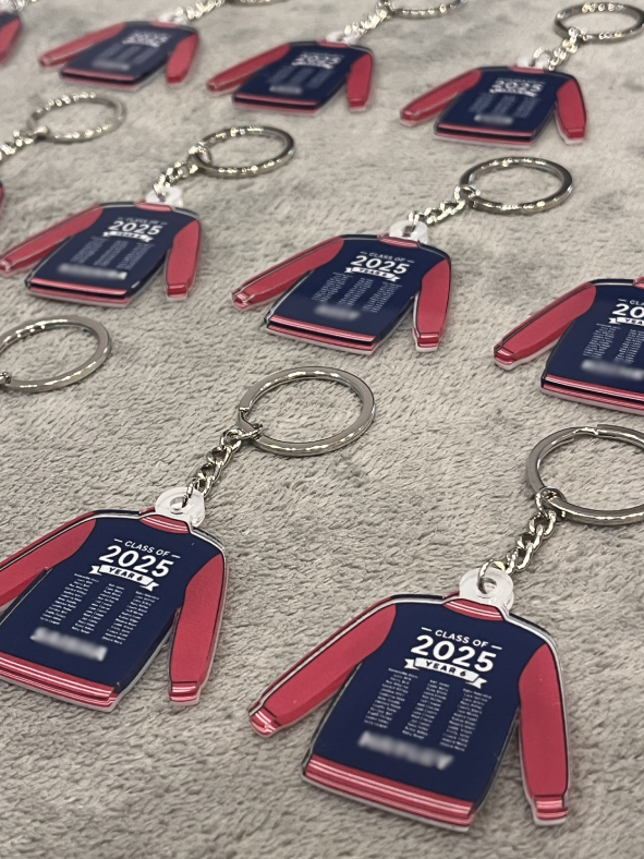 CLASS PACK — 20 Custom Keychains (Save 10%)